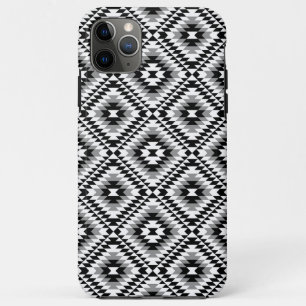 Aztec Stylised BW+Grey Symbol Pattern Case-Mate iPhone Case