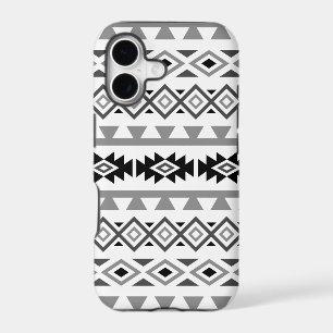 Aztec Stylised Lg Pattern II Monochrome