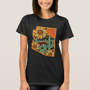 Aztec Sunflower Arizona Men & Women T-Shirt