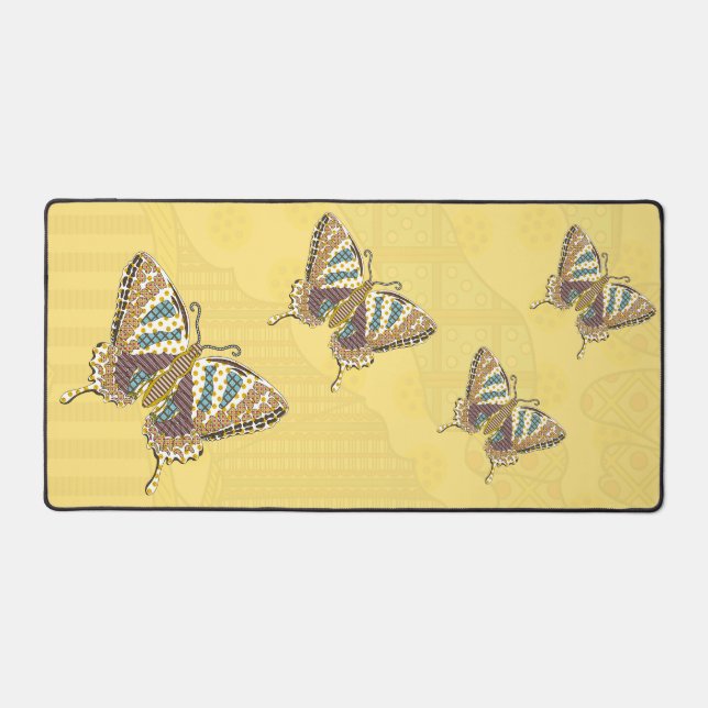 Aztec Swallowtail Desk Mat (Front)
