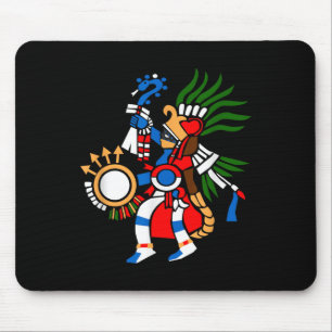 Aztec Symbol God Of War And Sun Huitzilopochtli Az Mouse Pad