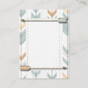 Aztec Tribal Arrows Business Card