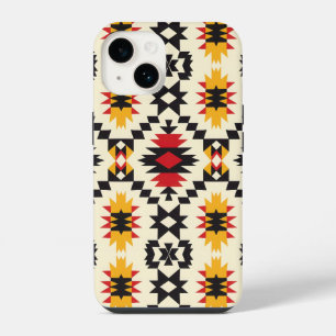 Aztec Tribal Design iPhone 14 Case