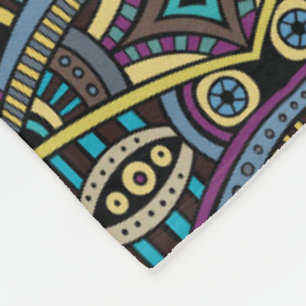 Aztec Tribal pattern home decor throw blanket