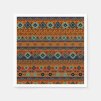 Aztec tribal pattern.