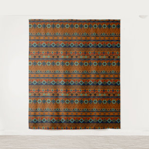 Aztec tribal pattern. Tapestry