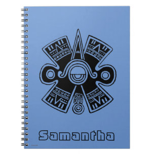 Aztec Universe Spiral Notebook