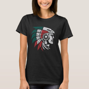 Aztec Warrior Mayan Indigenous Mexican Aztec Jagua T-Shirt