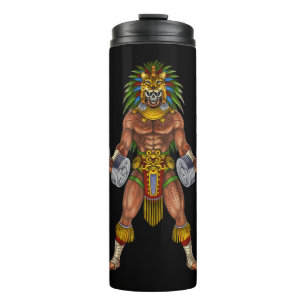 Aztec Warrior Weightlifting Thermal Tumbler