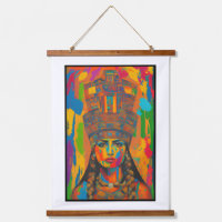 Aztec Woman Art