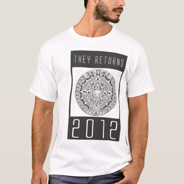 AZTECA SCHEDULE T-Shirt (Front)