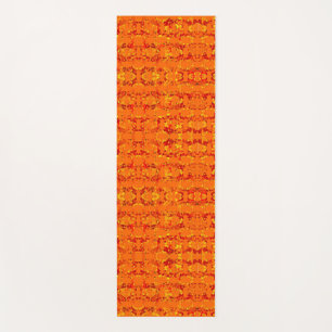Aztek Orange  Yoga Mat