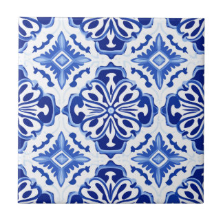 Azul Arabesque Tile