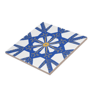 Azulejo Blue Portuguese Lisbon Decorative Tile