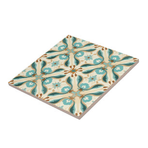 Azulejo Minty Mocha Mosaic Tile