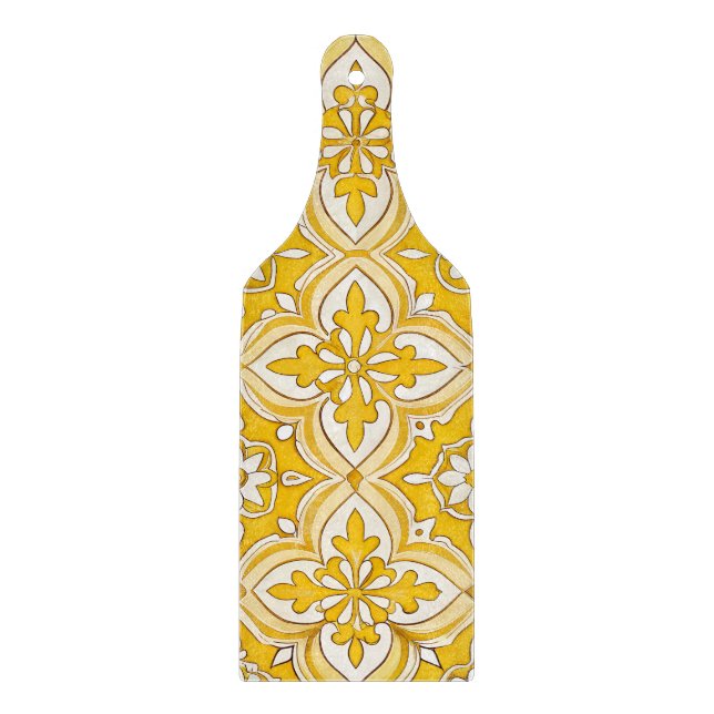 Azulejo Portuguese Pattern Cutting Board (Front)