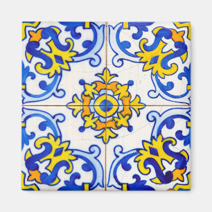 Azulejo Wall Mural Tile Kitchen Magnet