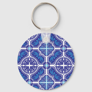 Azulejos - Carreaux portugais Key Ring