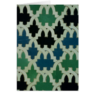 Azulejos tiles from the throne of the Sultans