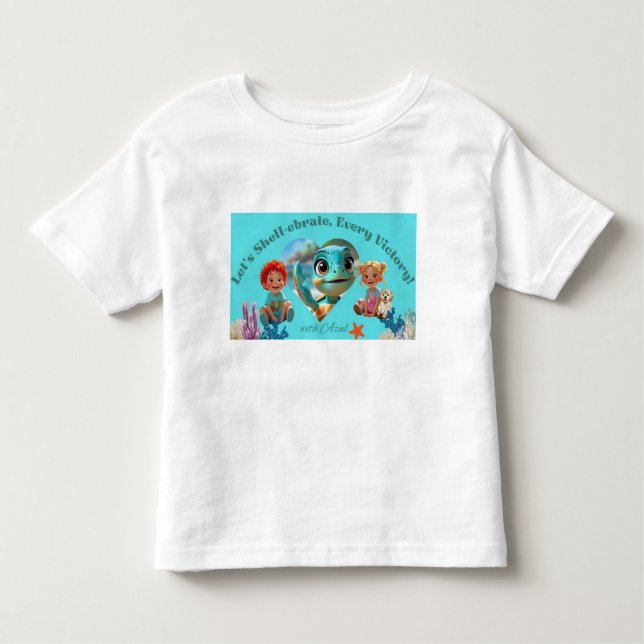 Azul's Ocean Heroes T-Shirt – Toddler Edition (Front)
