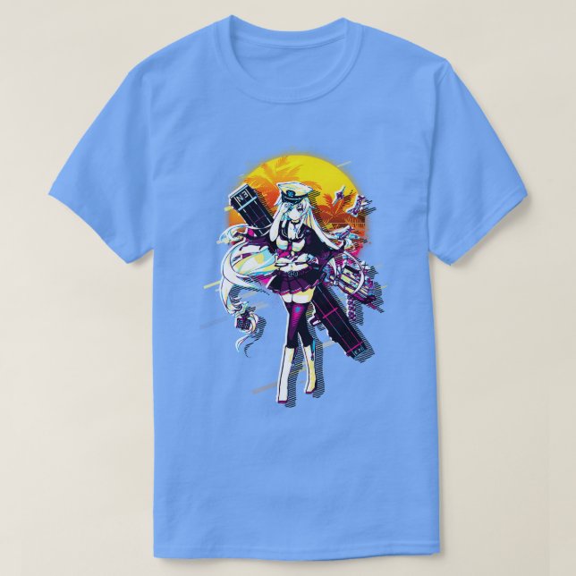 Azur Lane Enterprise T-Shirt (Design Front)