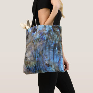 Azure and Iridescence Tote Bag
