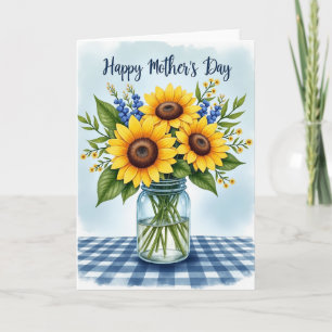 Azure Berries Mothers Day Card