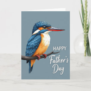 Azure Bird Fathers Day Card