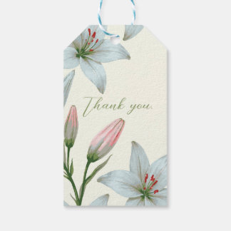 Azure Bloom Gift Tags