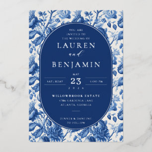 Azure Blooms Wedding