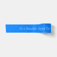 Azure Blue 0080FF - Custom Message or Blank