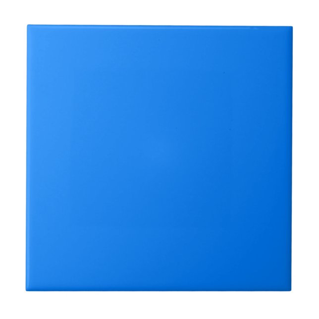 Azure Blue Tile (Front)