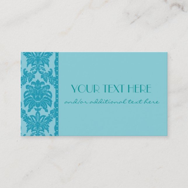 Azure Business Card (Front)