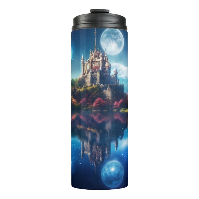 "Azure Chill: Insulated Hydration Companion" Thermal Tumbler (Front)