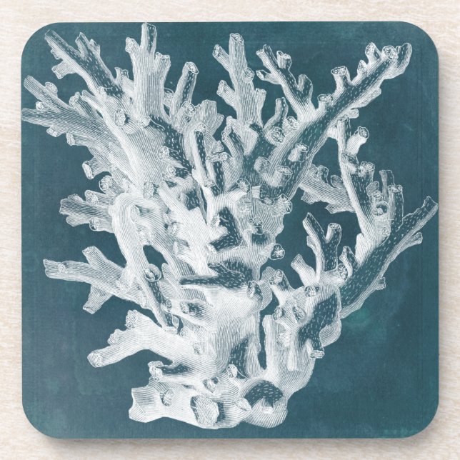 Azure Coral I Coaster (Front)