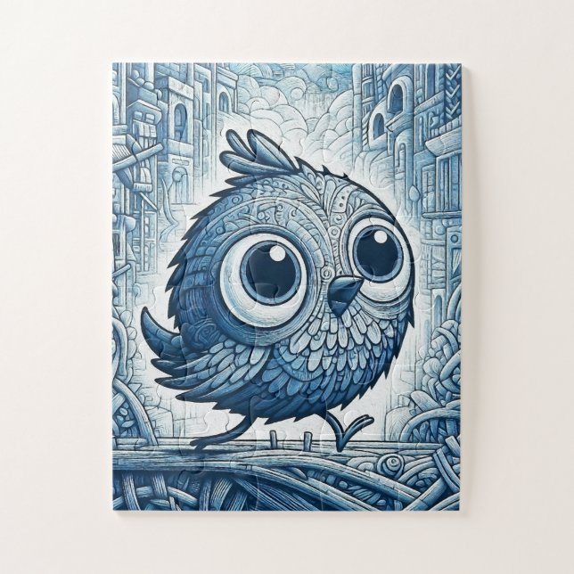 Azure Explorer Jigsaw Puzzle (Vertical)