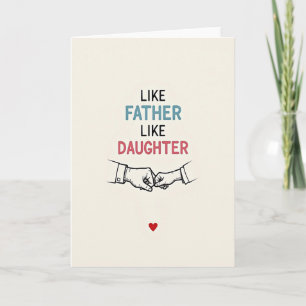 Azure Fathers Day Fist Bump Card