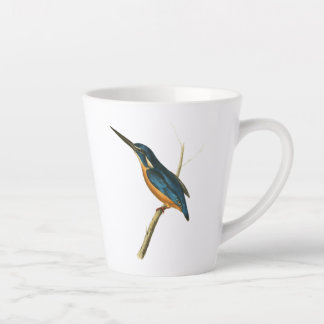 Azure Kingfisher Latte Mug