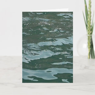 Azure Oceans Greetings Card