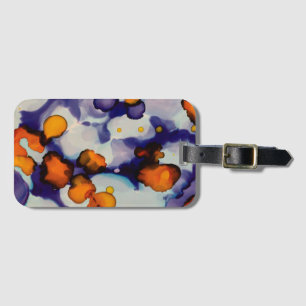 Azure Pumpkin Luggage Tag