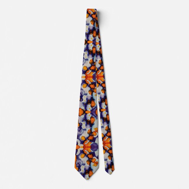 Azure Pumpkin Tie (Front)