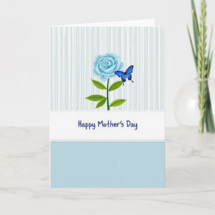 Azure Rose Mothers Day Card