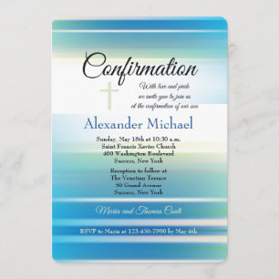 Azure Sky Confirmation Invitation