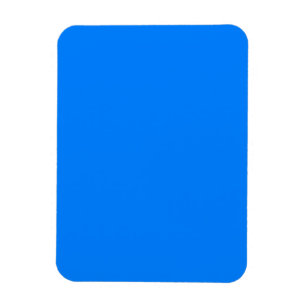 Azure (solid colour) magnet