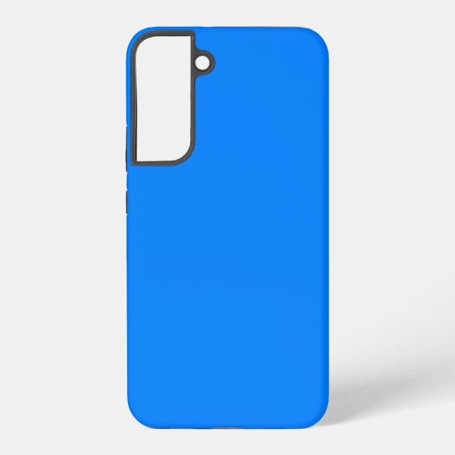 Azure (solid colour)  samsung galaxy s22+ case (Back)