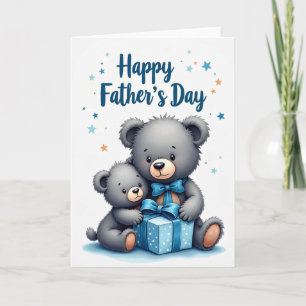 Azure Star Fathers Day Card