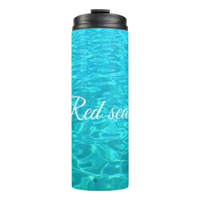 Azure surface water   of Red Sea in Egypt Thermal Tumbler (Front)