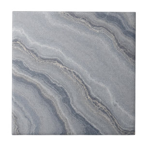Azure Veil Marble Tile