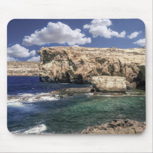 Azure Window Attraction In Gozo Island Mouse Pad