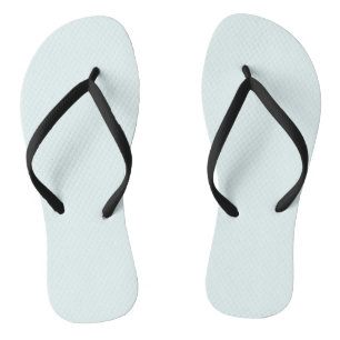 Azure (X11/web colour) (solid colour) Jandals